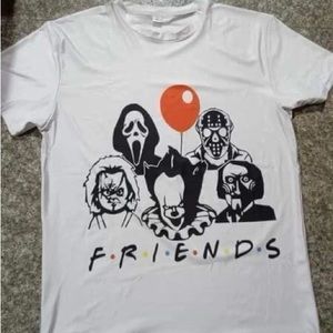 Horror themed Friends Tshirt